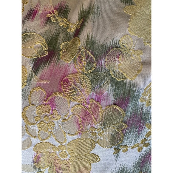 Lorrie Deb San Francisco‎ Floral Brocade Maxi Dress Vintage Modern Size 4 / 6 - Picture 2 of 15